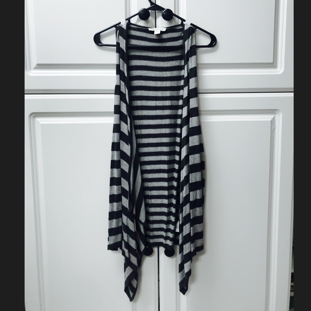 Dual-Stripe Duster Vest